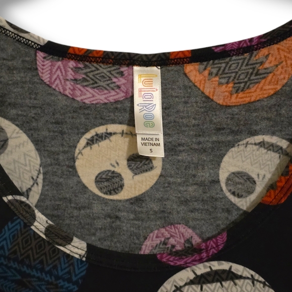 Lularoe Disney Jack skellington The Perfect T, Size Small - Picture 3 of 3